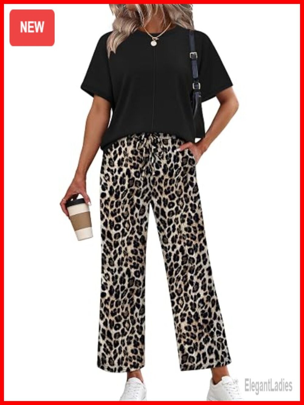 Two Piece Sets for Women Oversized Short Sleeve Wide Leg Pants Lounge Vacation